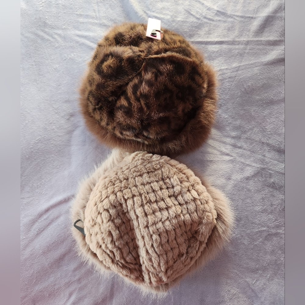 2 Fur Bucket Hats - Picture 4 of 8